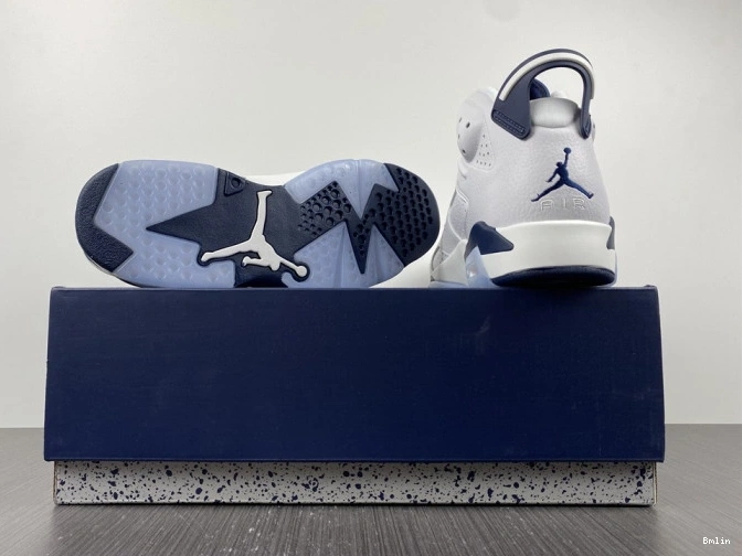 Bmlin shoes Retro 6 Navy Midnight Jordan (2022) CT8529-141 0814